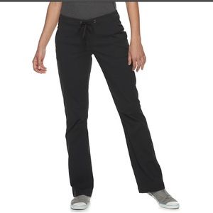 Columbia boot cut black pants